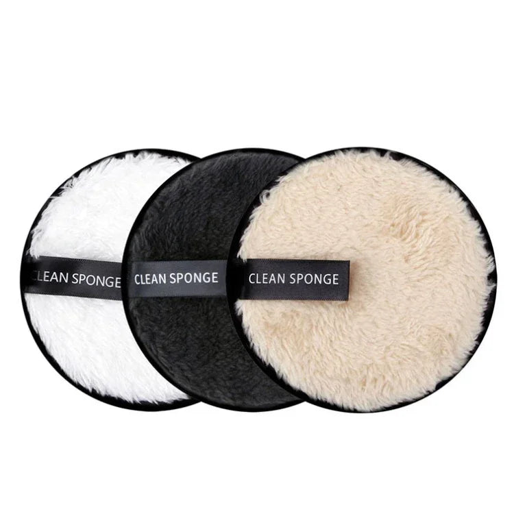 3Pcs Reusable Makeup Remover Pads