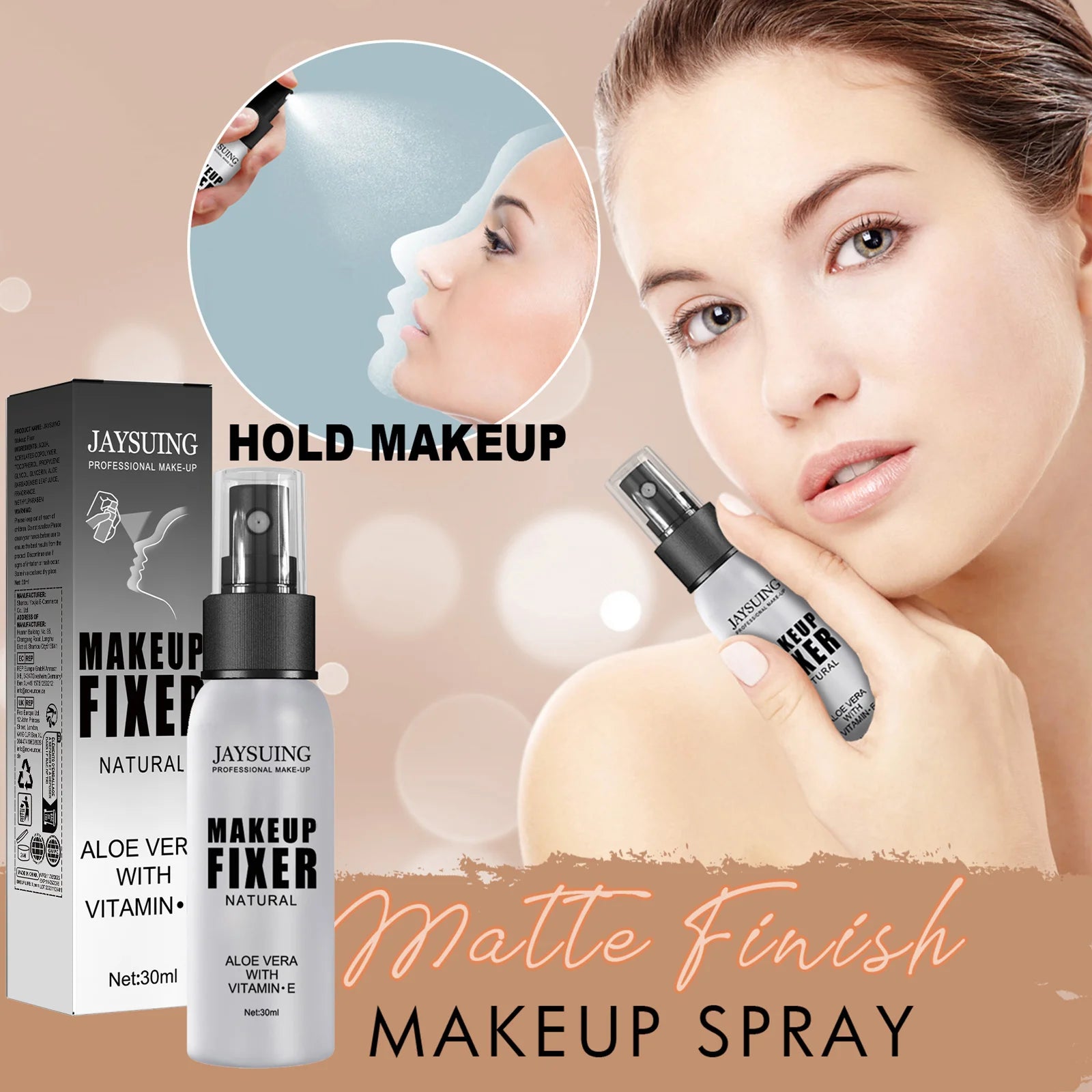 Matte Finishing Makeup Setting Spray
