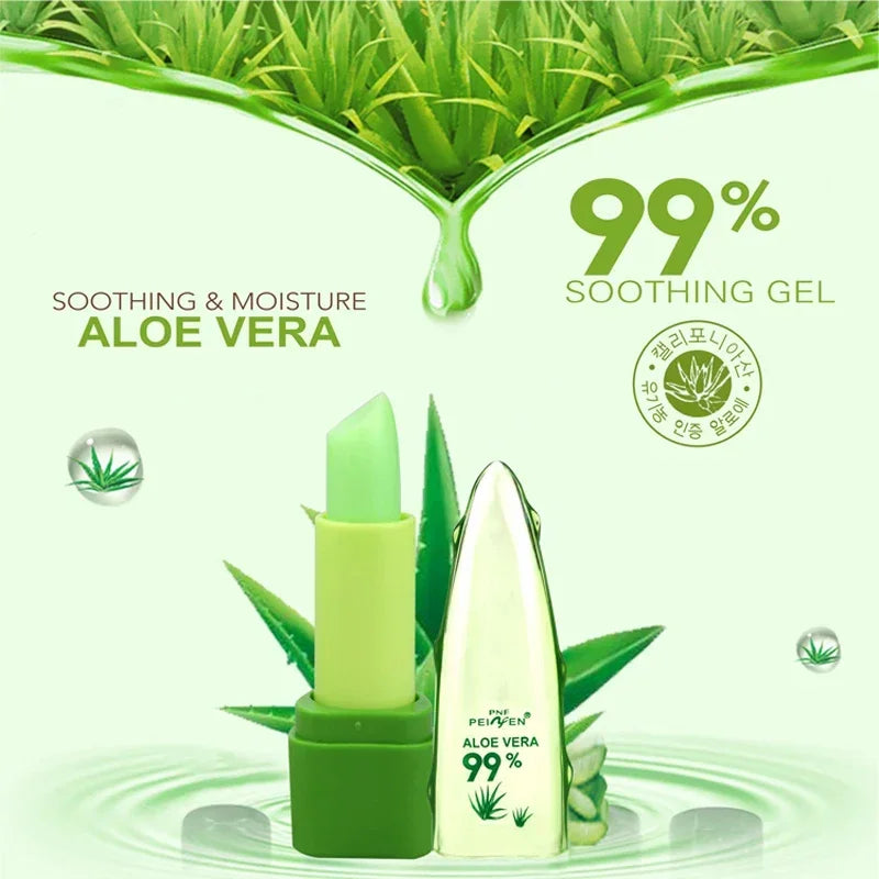Natural Aloe Moistourizing Change Color Lipstick