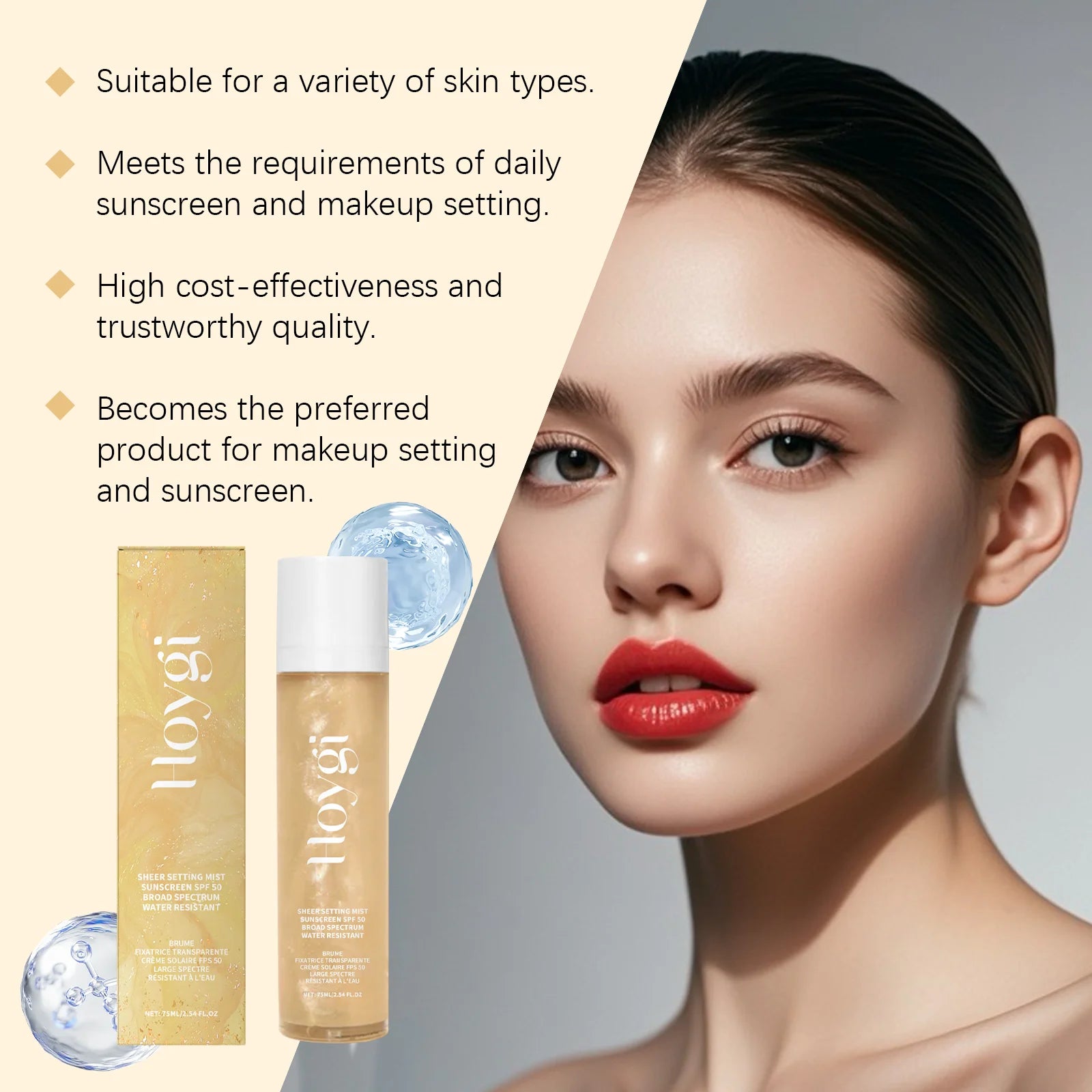 Long Lasting Moisturizing Makeup Setting Spray