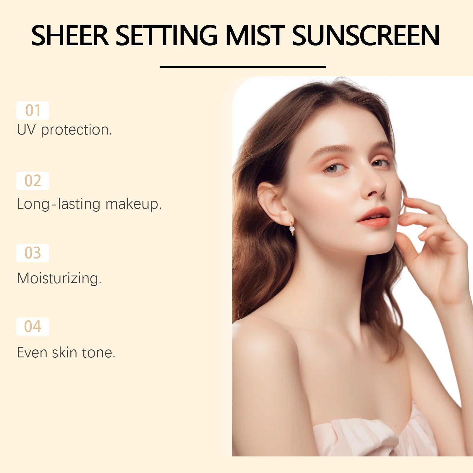 Long Lasting Moisturizing Makeup Setting Spray