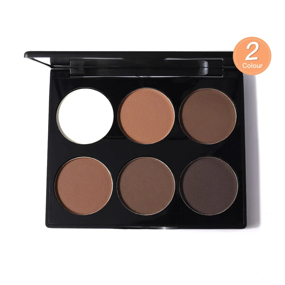 Coffee Colour Contour Palette
