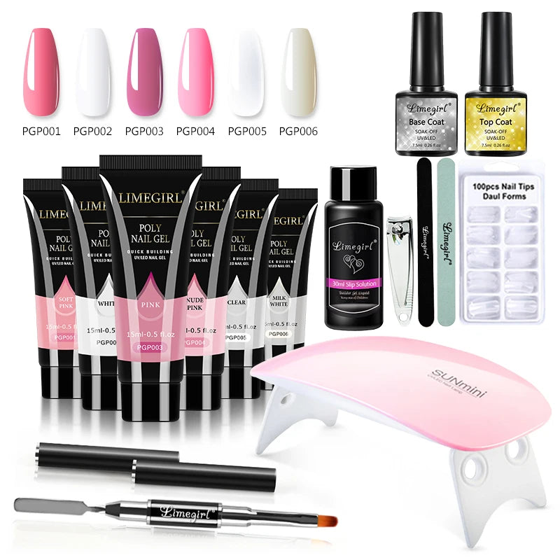 Poly Nail Gel Set
