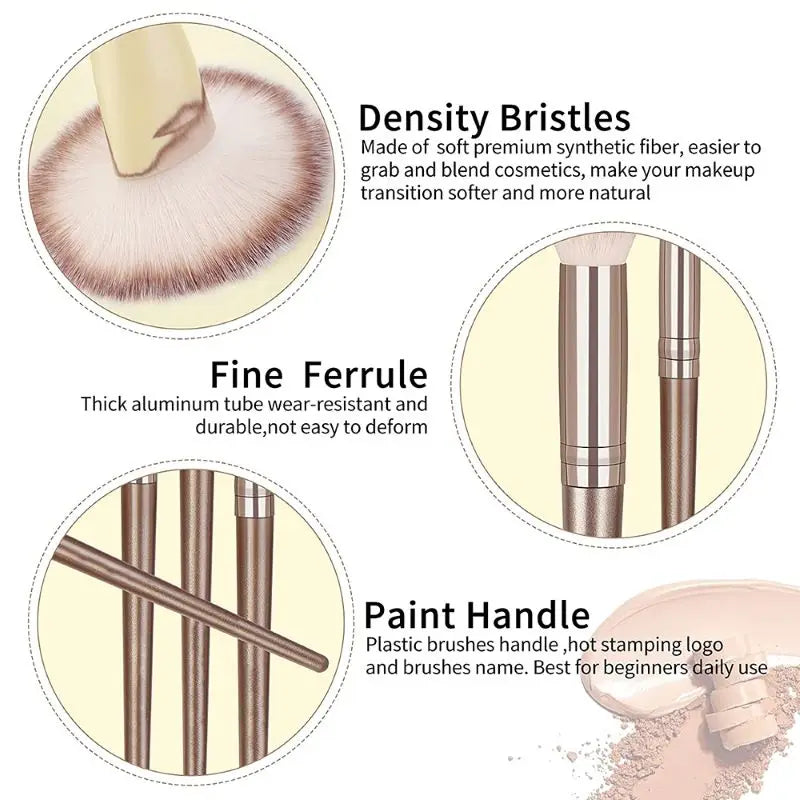 Complete Professional Make Up Brush Set