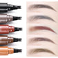 5 Colors Eyebrow Pen Waterproof