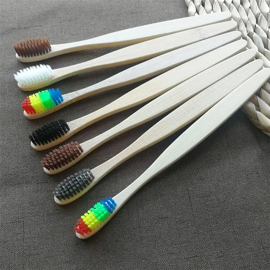 Natural Bamboo Soft Bristle Toothbrush